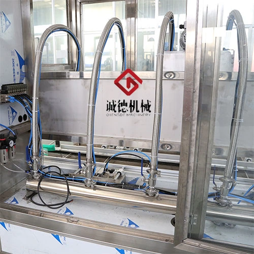 4-Head Weigh Filling Machine for Soy Sauce