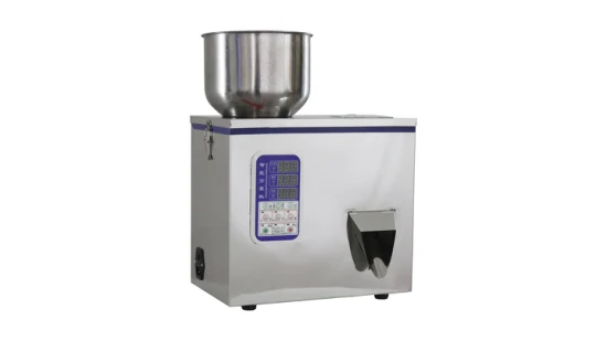 Hzpk Hzgf-510b 20-40 vezes/min Pesar e encher pote de café em pó pequena máquina de enchimento de especiarias